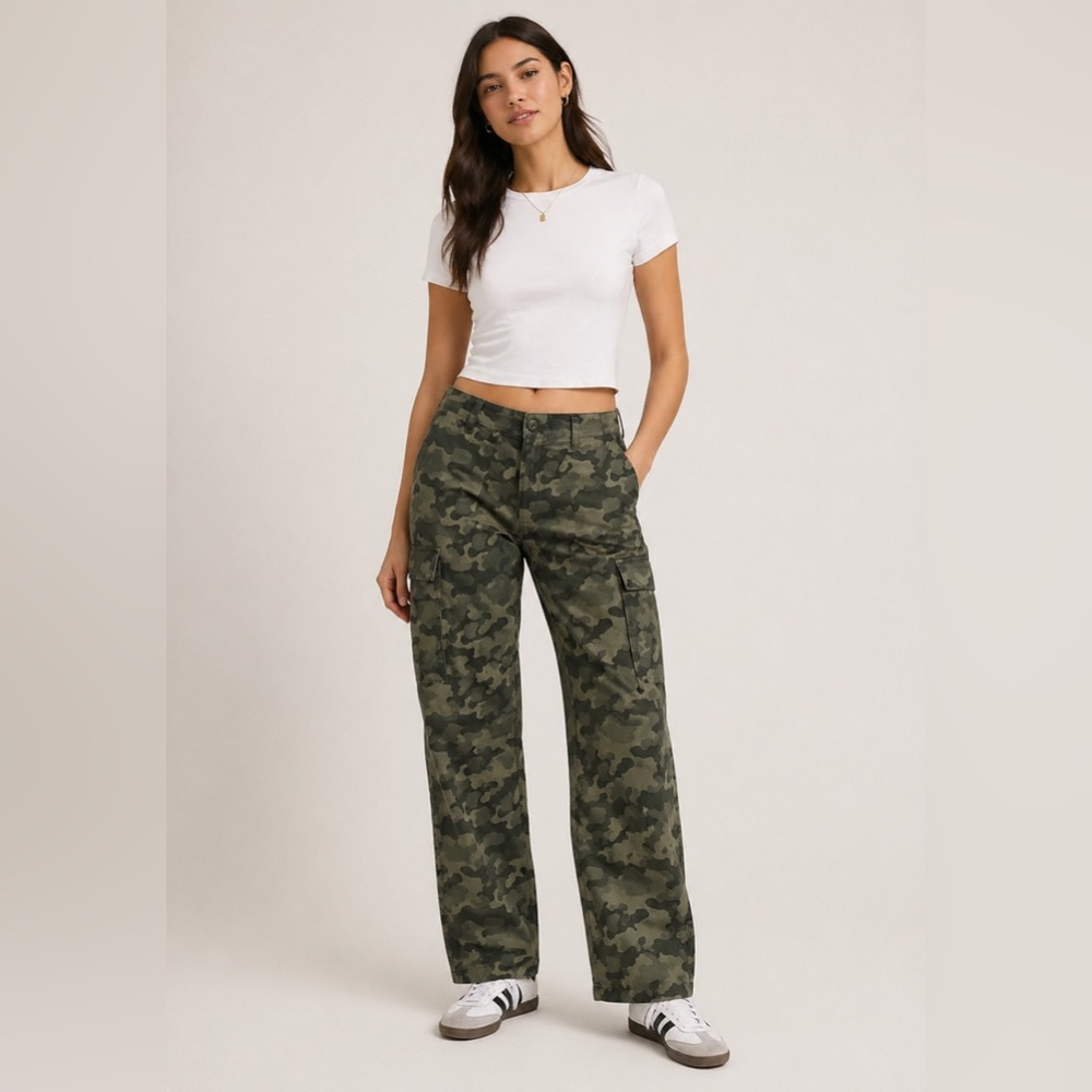 J. Crew Camouflage Cargo Pants